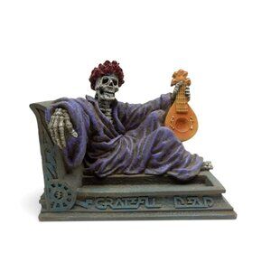 Grateful Dead Vandor Lounge Skeleton Figurine 1998 Vintage